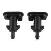 1Pair Black Headlight Washer Jet Sprayers LR015359 LR015358 Compatible for Land Rover Range Rover Sport 2010 2011 2012 2013