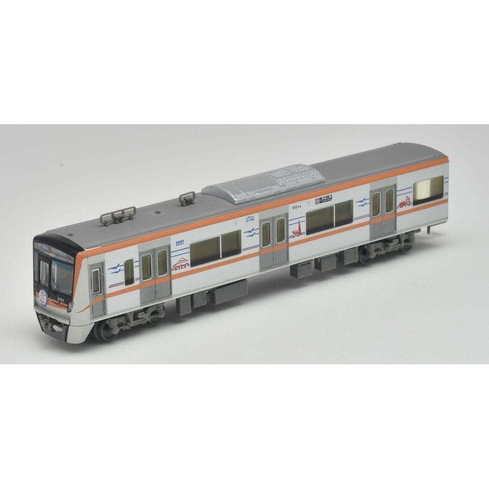 TOMYTEC Railway Collection Iron Collection Keisei Electric Railway Typ 3100 3151 Zugverband 10. Jahrestag der Eröffnung von Narita Sky Access 8-Wagen-Set Di