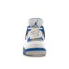Air Jordan 4 Retro Motorsports Men Sneakers White Game-Royal Black 308497-117