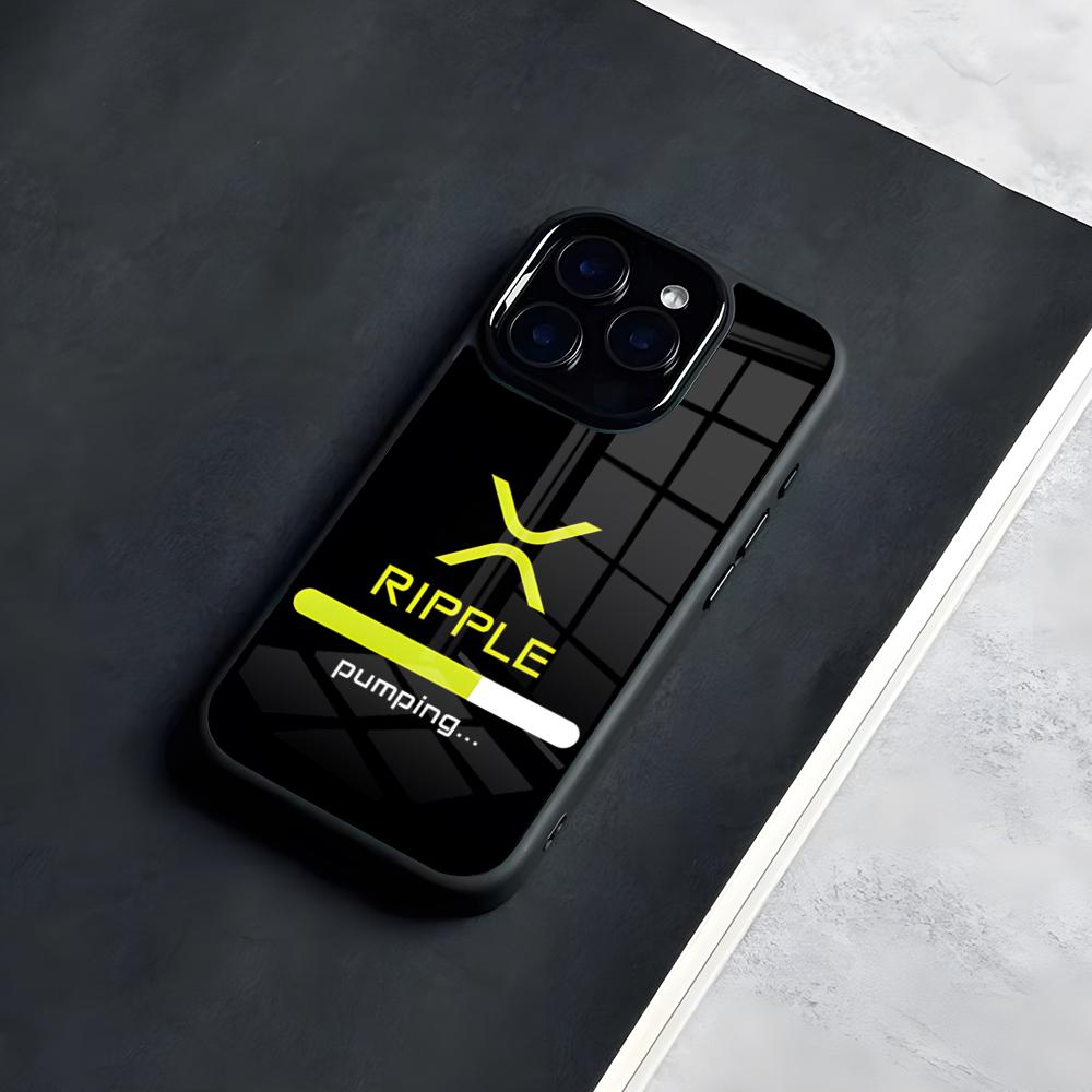 

Xrp Ripple Crypto Phone Case For IPhone 17 Pro Max 16 15 14 13 11 Pro Max Plus Glass Phone Case iPhone 14 Pro