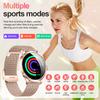 Ultra Thin Smartwatch  Women 1.32" AMOLED 466*466 Display Always Show Time BT Call Smart Watch Custom Dials Ladies Gift