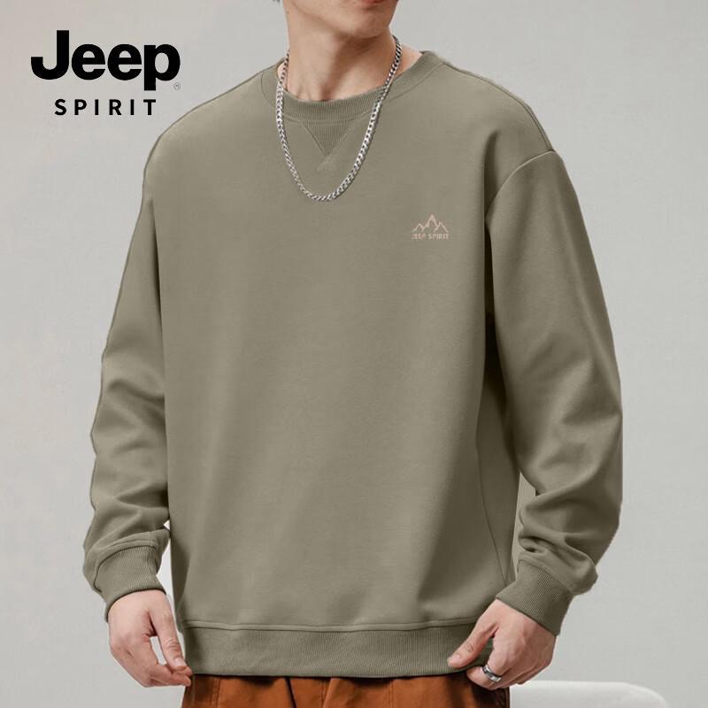 JEEP SPIRIT Men's Crew Neck Sweatshirt