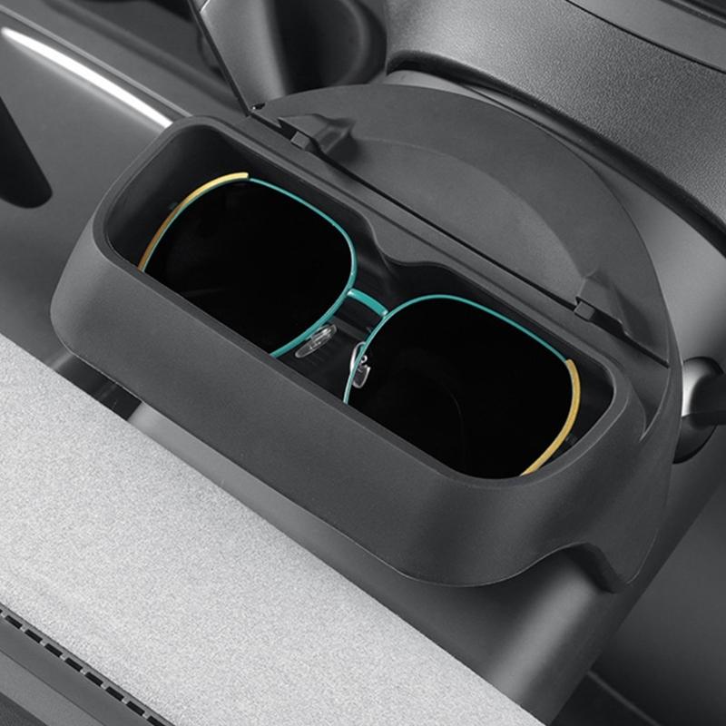 ABS Steering Wheel Phone Mount Eyewear Case Compact Storage No Obstructions Wheel Organizers Quick Fixing for Vehicle 