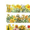 4 Sheet Natural Flower Stickers for Scrapbook Journaling Photo Albums Notebooks Envelopes DIY Craft