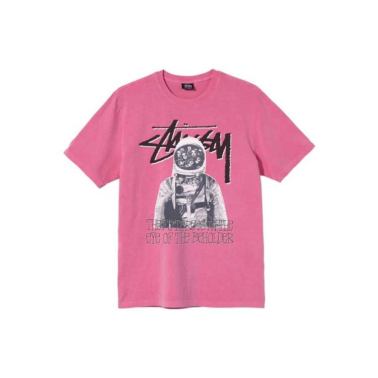 Stussy T-Shirts Unisex Crew Neck Moderate Straight Fit 1904673