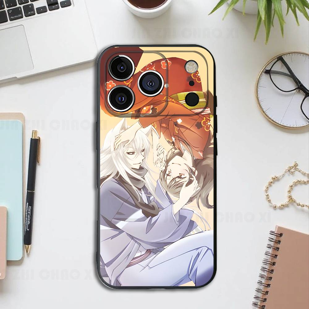 T-Tomoe Nanami K-Kamisama Silicone Soft Phone Case For IPhone17 16 15 14 13 12 11 Pro Max Plus X XR SE Cover