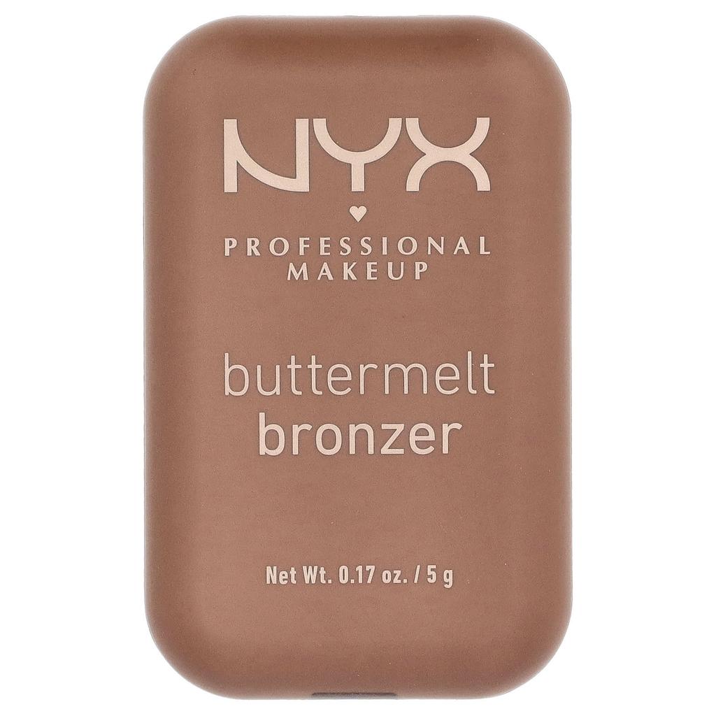 NYX Professional Makeup, Buttermelt Bronzer, 04 Buta Biscuit, 5g (0.17oz)