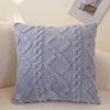 43x43cm INS Plush Pillowcase 3D Rhombus Geometry Soft Throw Pillowcase Embroidery Living Room Sofa Decor Jacquard Cushion Cover