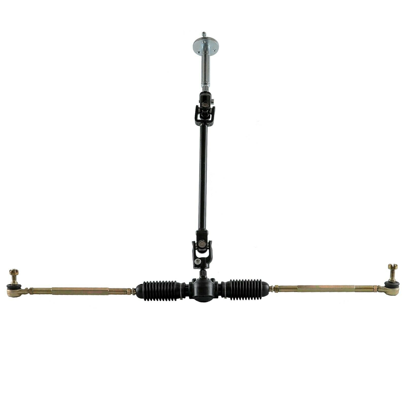 Steering Wheel Assembly Tie Rod Rack Adjustable Shaft Kit Go Kart Golf Cart Buggies Mini Bike Trik United States