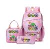 Rhythm Box Sprunki Music Game School Bag Backpack Pencil Bag Three-Piece Set Student Heat Printing Backpack