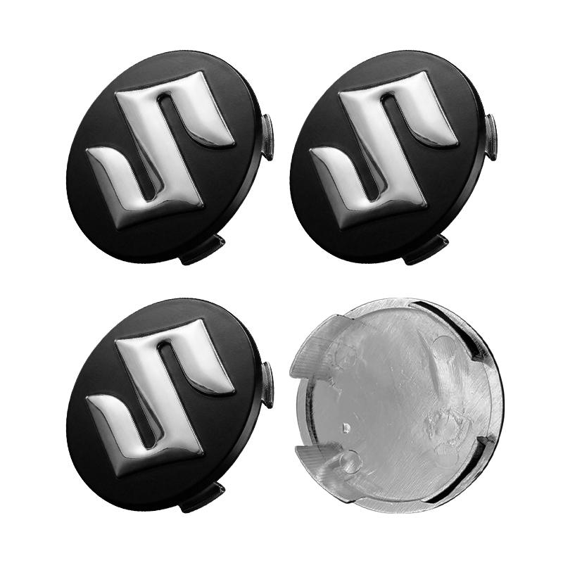 4 Stück/Set Auto Radnabenkappe Nabenkappe Felgennabe Staubschutzabdeckung Emblem Für Suzuki Samurai Ltz 400 Vitara Gsr 600 Jimny Escudo Swift Strom 650 Alto