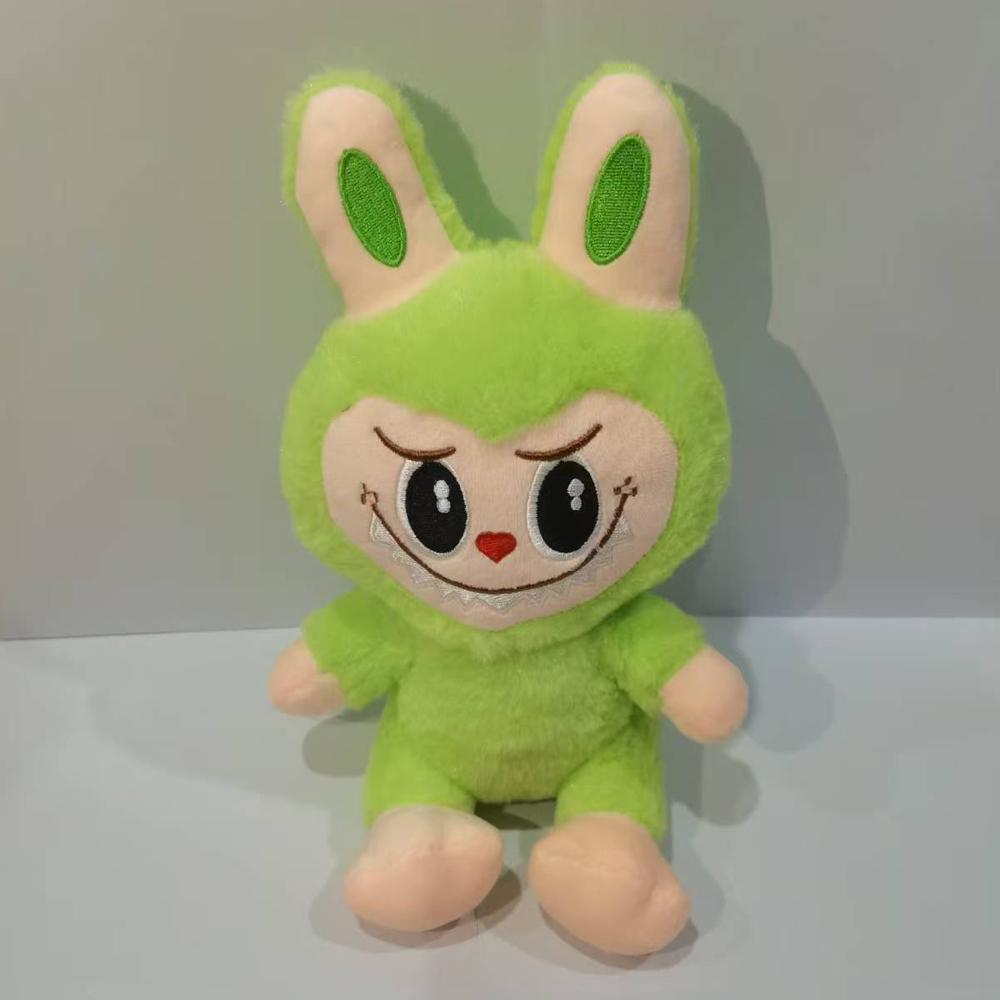 Labubu Plush Dolls Labubu Plush Toy Cute Cartoon Plushie Doll Soft Stuffed Anime Periphery Toys Kids Birthday Gifts Christmas