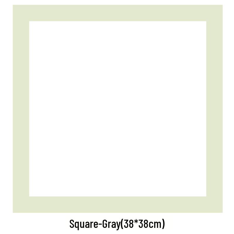Children's Art Craft Cardstock: 20 Sheets of Colored, Thick, Square Paper with Round Borders