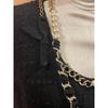 Used MOSCHINO Black Sleeveless Tweed Dress with Necklace