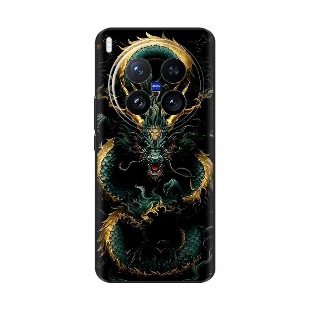 For VIVO X200 Ultra Case Cute Cartoon Painted Back Cover For VIVO X200 Pro Mini X100 Ultra Shockproof Shell Bumper Fundas Para