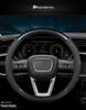 Jaguar Steering Wheel Cover: XEL, XFL, F-PACE, XJ, Suede & Leather, All-Seasons