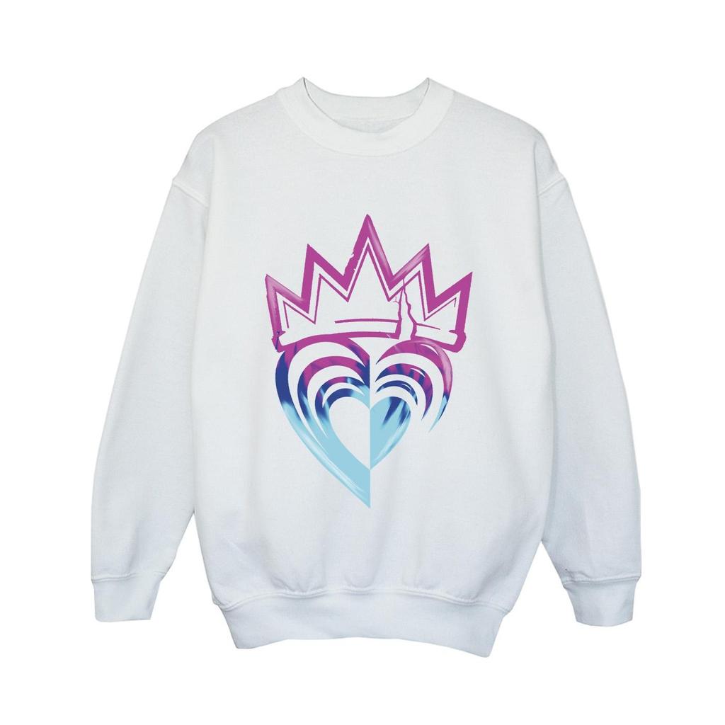 Disney Boys Descendants Pink Crown Sweatshirt