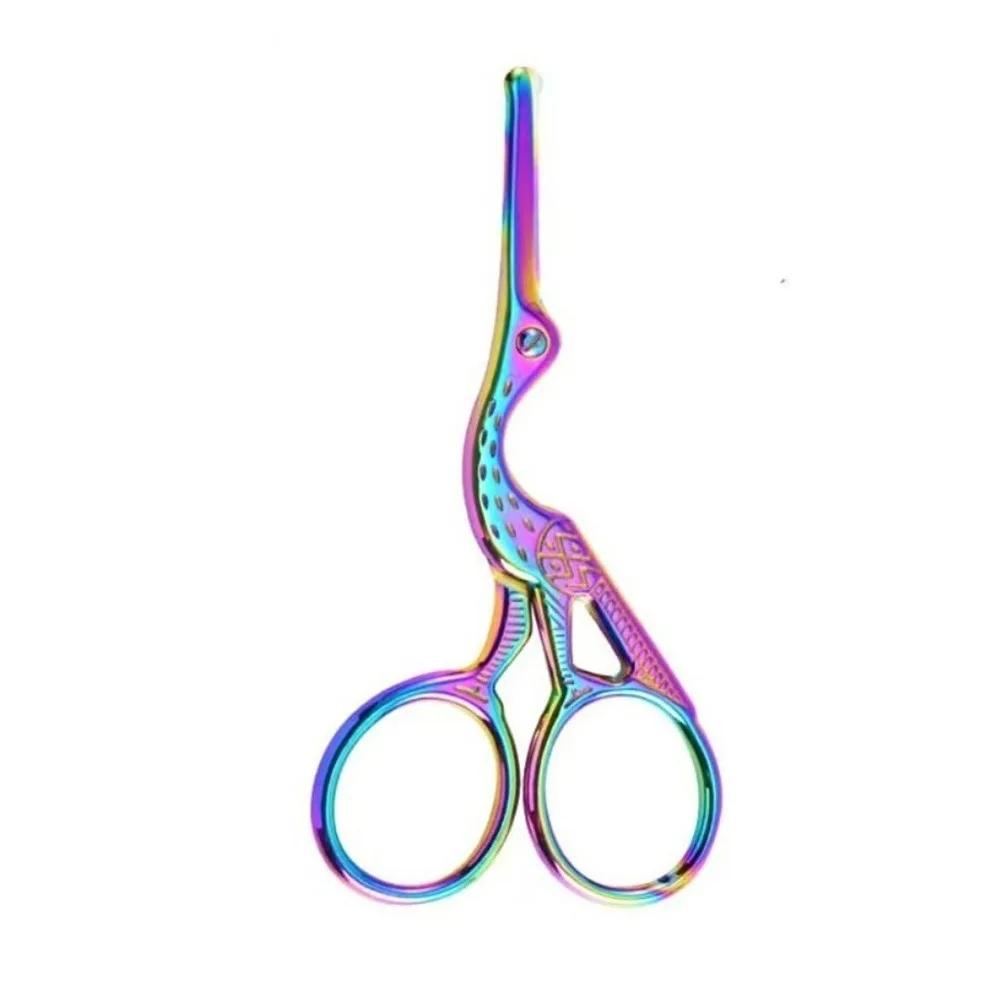 Professional Tool Bird Shape Nail Art Shears Stainless Steel Precision Vintage Cutters Tailor Shears Handmade Crafts