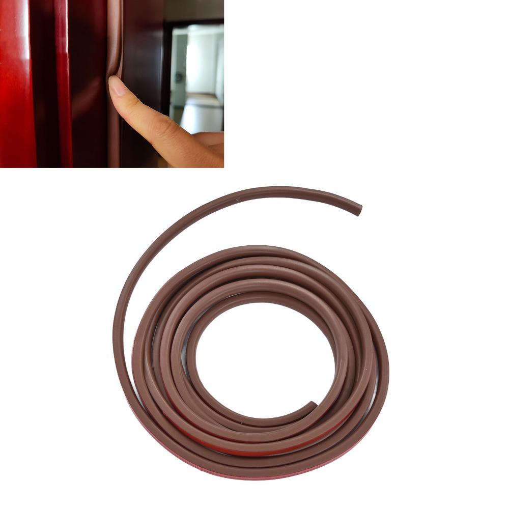 14mmx12mm Door Seal Strip Self Adhesive Sound Insulation Strip Weather Stripping Gap Filler