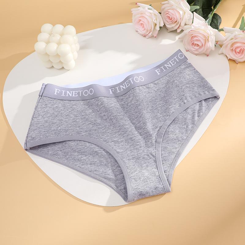 FINETOO 1Pcs Sexy Hip Lifting Triangle Pants Pure Cotton Triangle Pants Low Waist Underwear FINETOO Brand Underwear 8 Colors