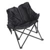 USB Heated Camping Chair 3 Leves Heating Chair Portable Foldable Travel Chair for Picnic Fishing Beach