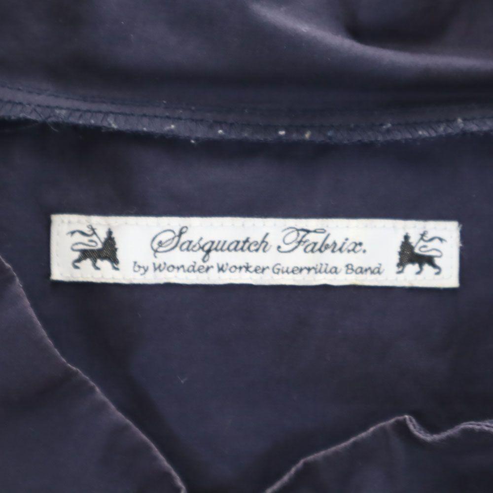 SASQUATCHfabrix. Hergestellt in Japan Kurzarmhemd XL Marineblau Pullover Herren Gebraucht
