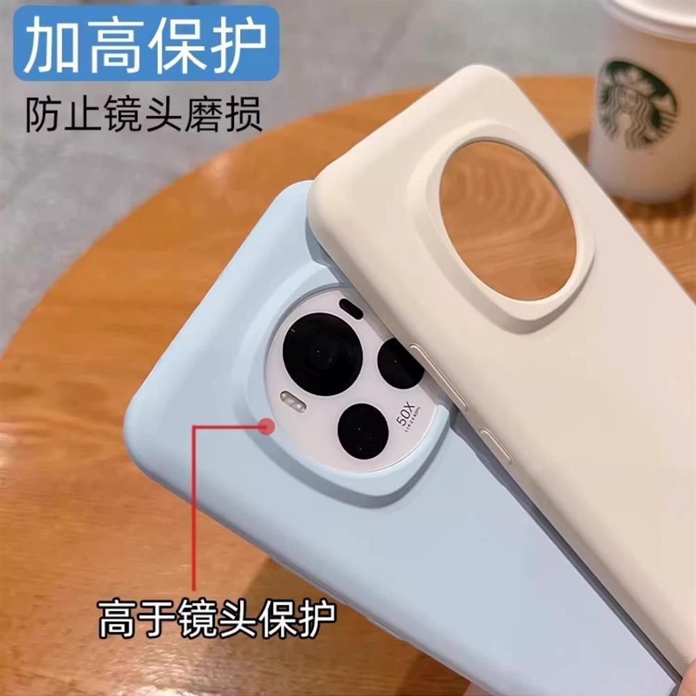 Applicable To Honor Magic1pro Mobile Phone Case Liquid Silicone New Magic1 Solid Color All-inclusive Anti-drop Protective Case