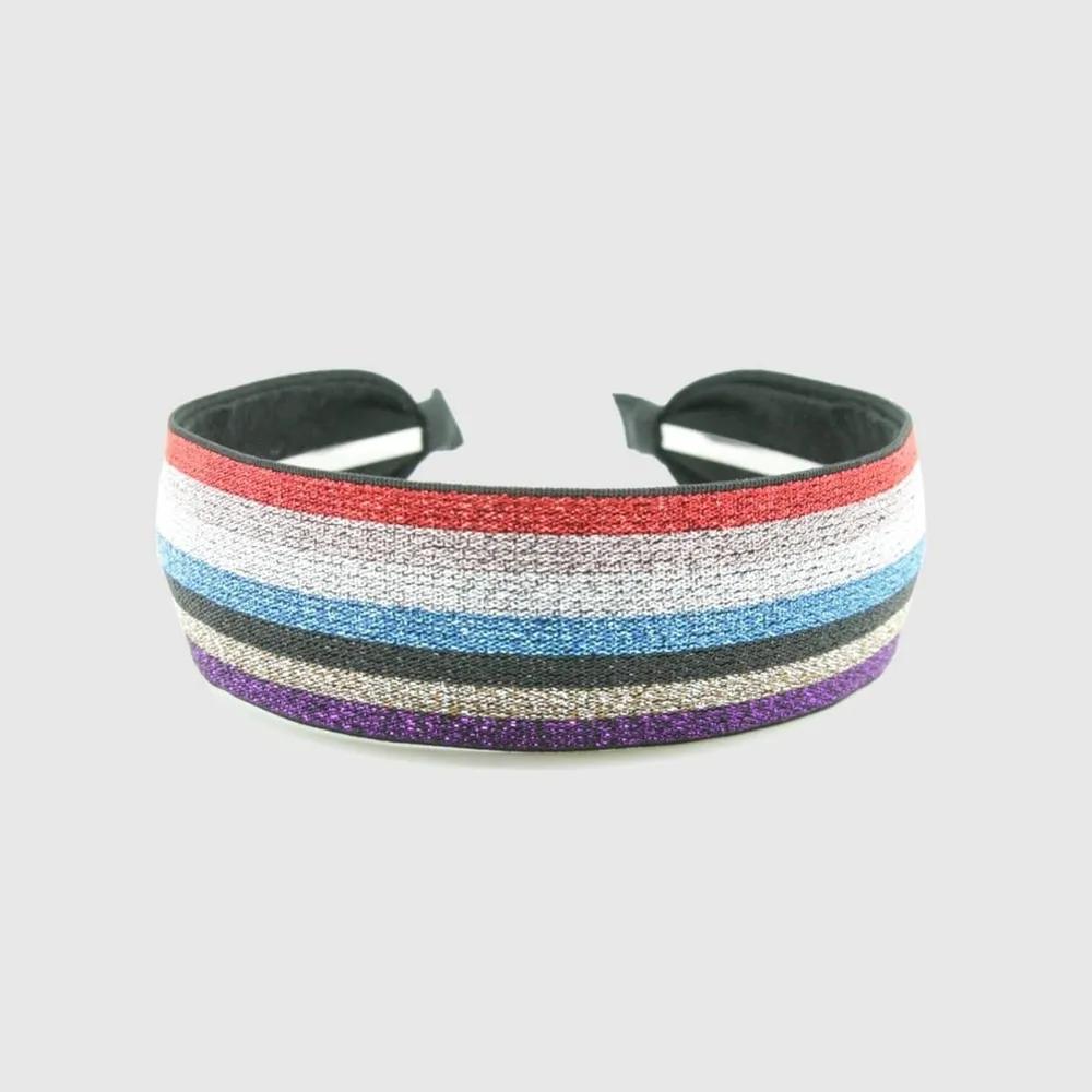 Lara Twinkle Stripe Hairband P Red LALAH078 3305907