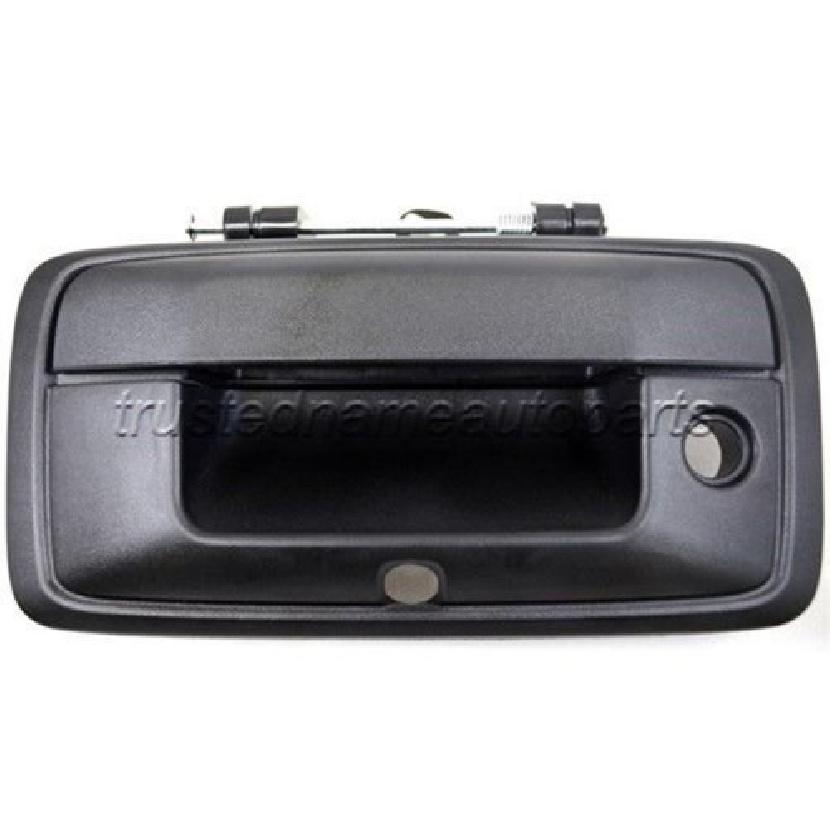 For Chevy GMC Silverado Sierra Colorado Tailgate Handle W Camera Hole Textured