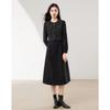 Si Shui Nian Hua Damen Elegantes Midikleid im Stil kleiner Duft