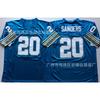 2026 Retro Embroidered Jersey Detroit Lions 2 Team Sports Basketball Uniform