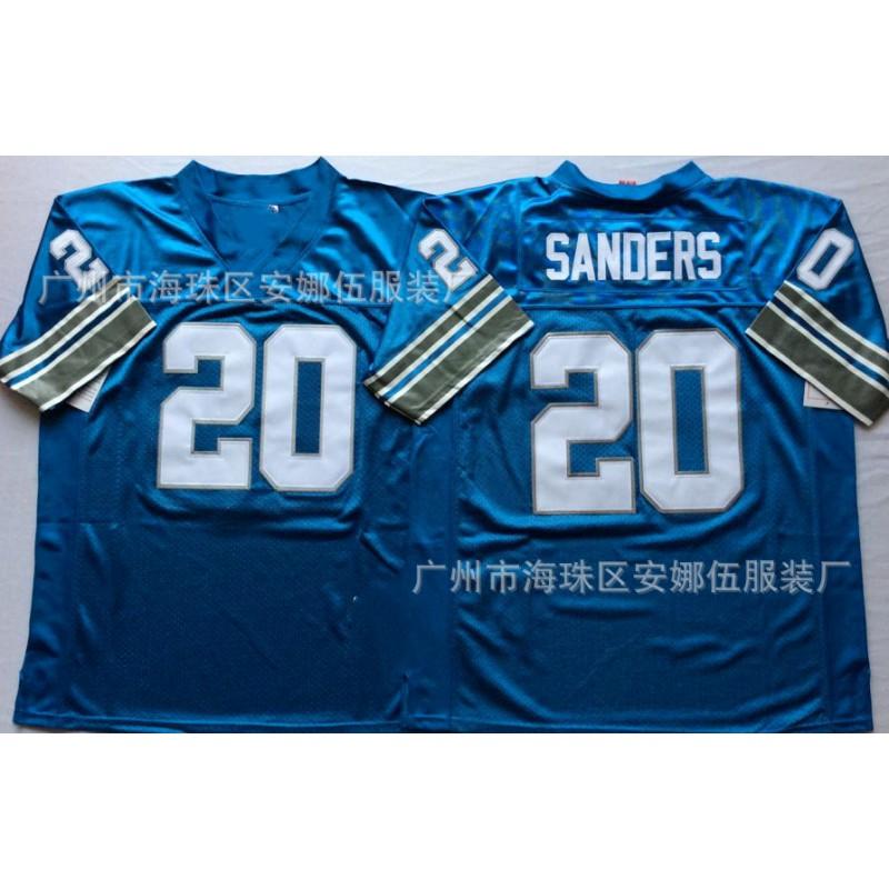 2026 Retro Embroidered Jersey Detroit Lions 2 Team Sports Basketball Uniform