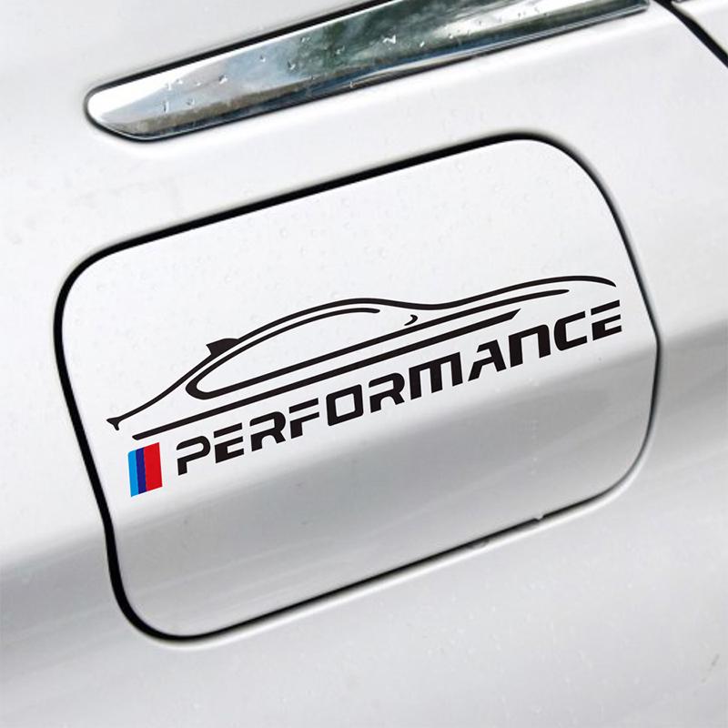 2 pezzi Specchietto Retrovisore Performance Decalcomania Adesivo Carrozzeria Auto Car Styling Per BMW E46 E39 E36 E90 E60 F30 E30 E34 F10 Accessori Esterni Auto