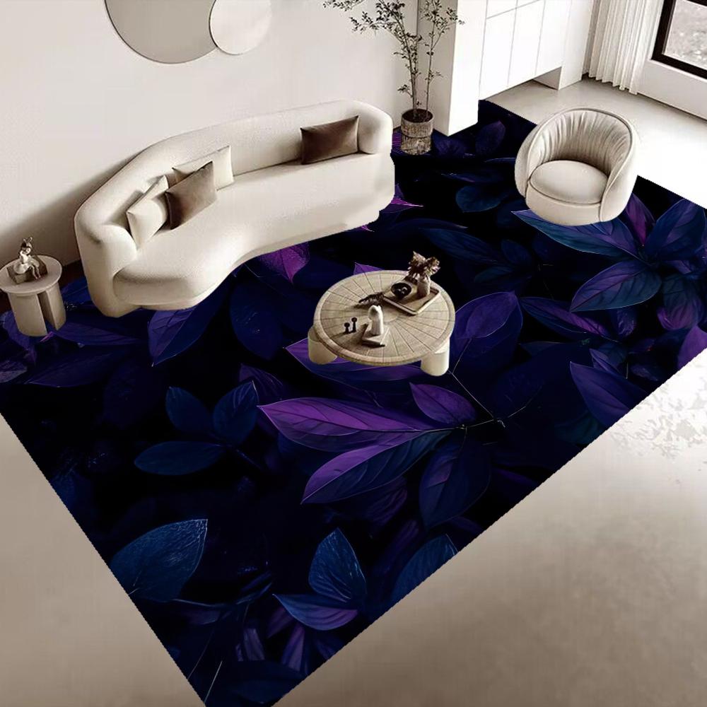 Tropisches Palmenblatt Kaktus Eingangstürmatte Rutschfest Wasserabsorbierend Langer Streifen Kissen Schlafzimmermatte Toilettenteppich