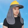 Hard Hat Sun Shield UV Protection Breathable Mesh Safety Helmet Sunshade for Industrial Outdoor Workers