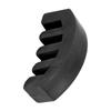 2PCS Black Color Rubber Violin Mute Rubber Silicone Violin Mute  For Violin Lovers