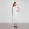 ELLE Modern Elegant Slimming Solid Color Sleeveless A-Line Dress Women dresses EL52528