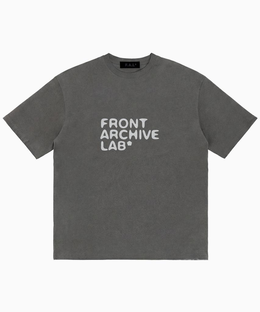 Peulonteuakaibeulaeb Blur Oversized Short Sleeve T-Shirt [Charcoal]