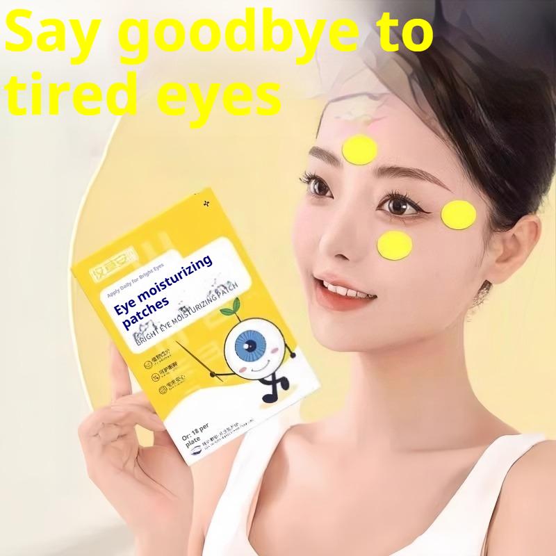 Příjemná bylinná hydratační náplast Bright Eyes