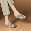 High fashion temperament, one foot soft soled slippers, women's shoes for outdoor wear