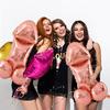 Bachelorette Party Games Balloon Penis Straw Gift Bride To Be Hen Night Supplies Wedding Bridal Shower Decoration Accessories