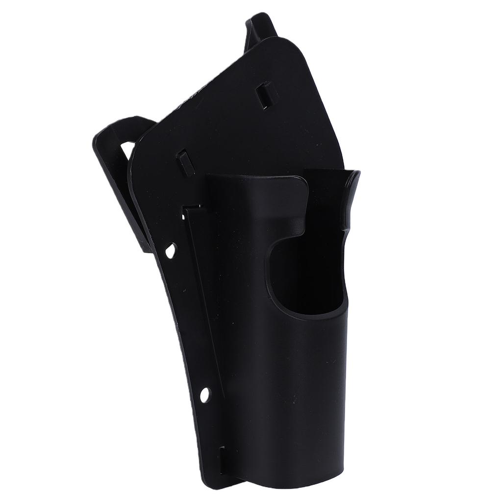 Fishing Rod Holster Plastic Belt Clip Sliding In Fishing Rod Holder for Outdoor Fly Fishing Shore Fishing Black