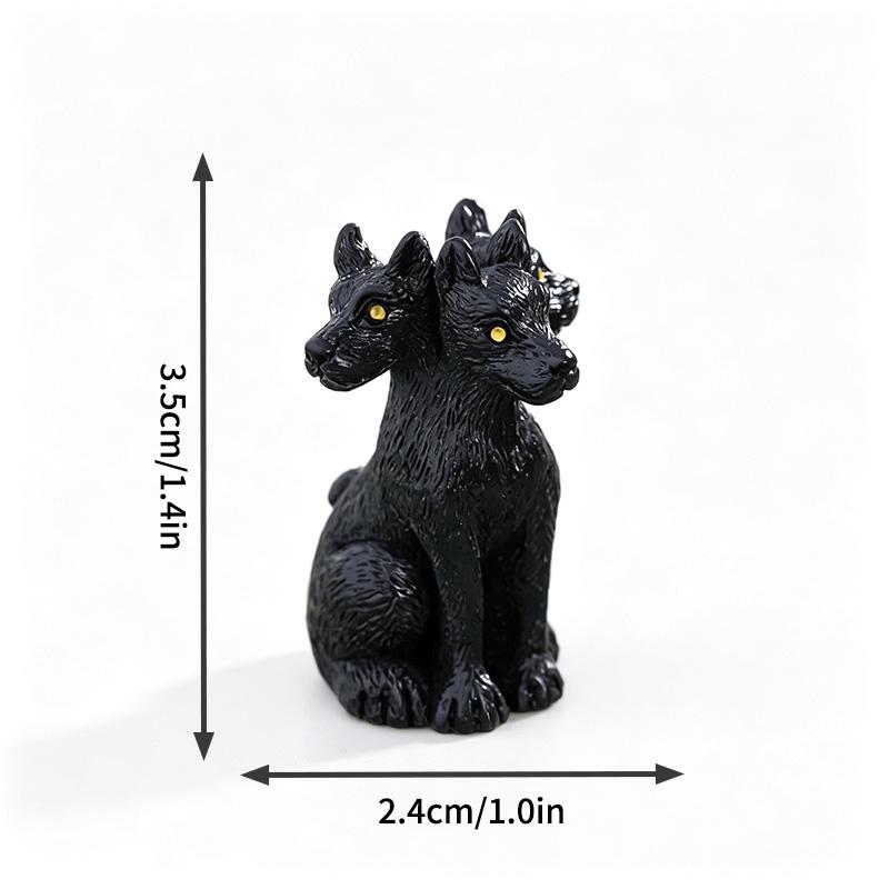 Halloween Decorations Skull Bat Mini Figurines Ornament Desktop Landscape Figurine Decoration