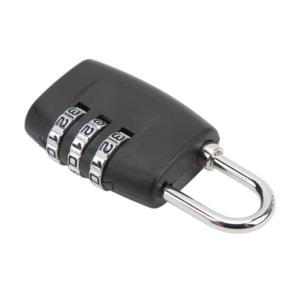 TSA-godkänt bagagelås hänglås 3-siffrig kombination stöldskydd rostfritt stål för resebagage resväska skåp