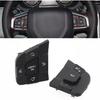 Auto parts Car Steering Wheel Multi Function Switch Button For Land-Rover For Discovery Sport For Jaguar XE XF 2015-2019(Black-left)