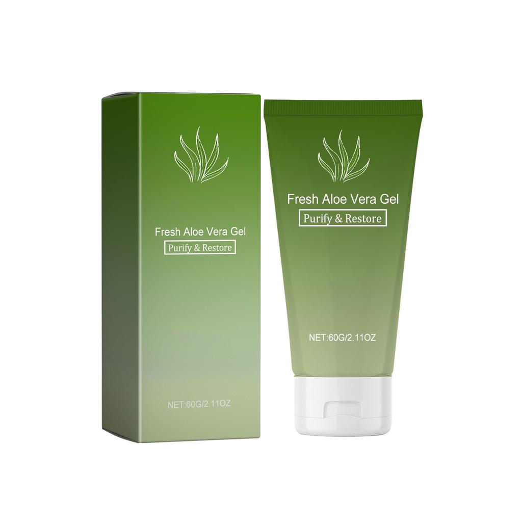 Aloe Veras Gel Hydrating Moisturizing Relief After Sun Care Facial Skin Care Aloe Veras Gel