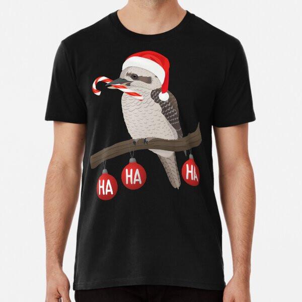 Australian Christmas ha ha ha laughing kooka S to 5XL Made in the AU/USA T-Shirt