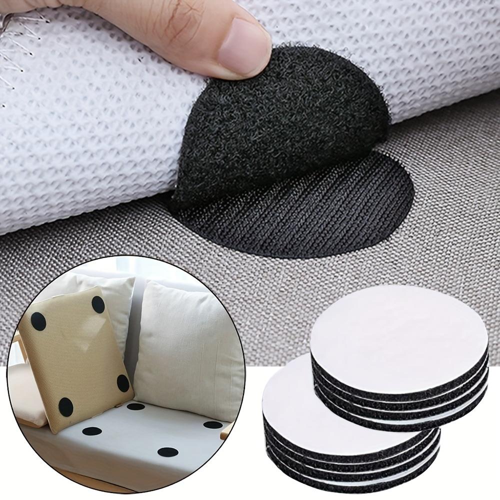 10pcs Heavy Duty Adhesive Hook and Loop Dots - Securely Hang Pictures, Attach Rugs