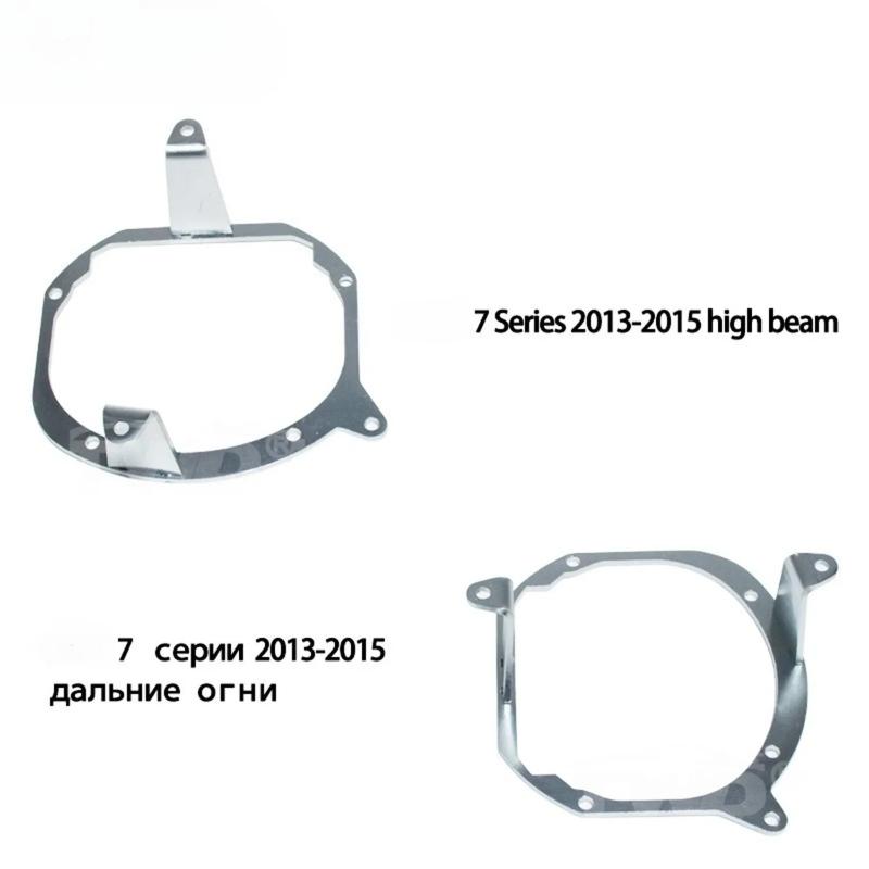Lens Mounting Bracket Compatible with BMW 7 Series 2013 2015 Hella Mount High Beam Headlight Lens Conversion Kit Car Accessories