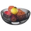 Black Metal Fruit Basket 30cm RADKA
